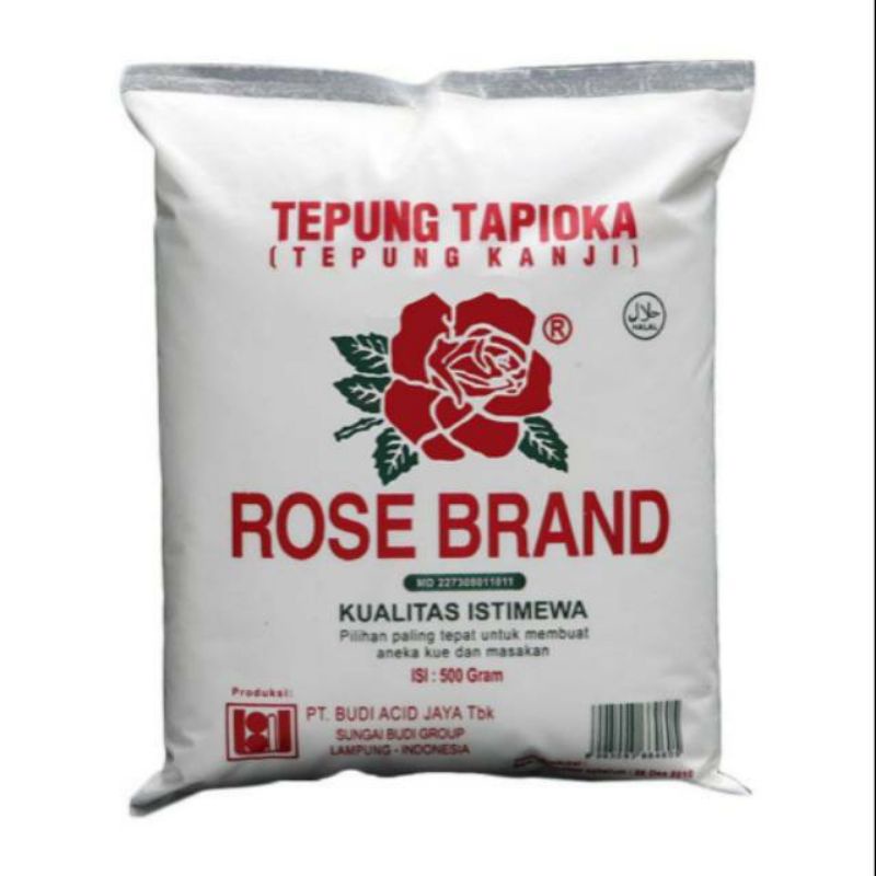 

tepung tapioka rosebrand 500gr
