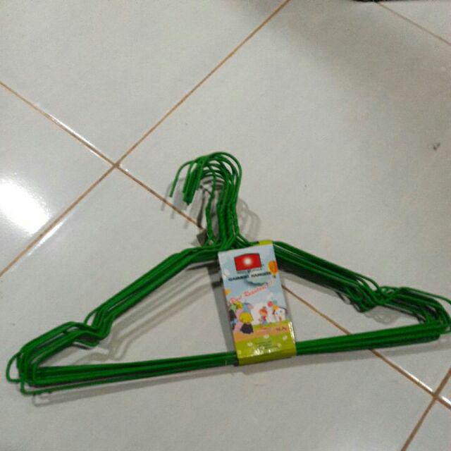 Gantungan Baju Hanger Kawat Warna Warni