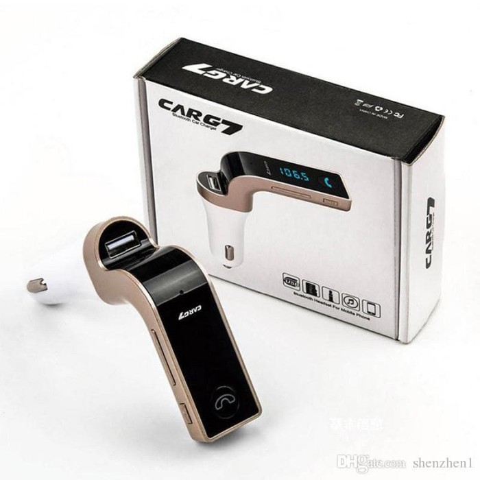 CARG7 FM MP3 Transmitter Music Modulator Wireless Bluetooth CAR G7