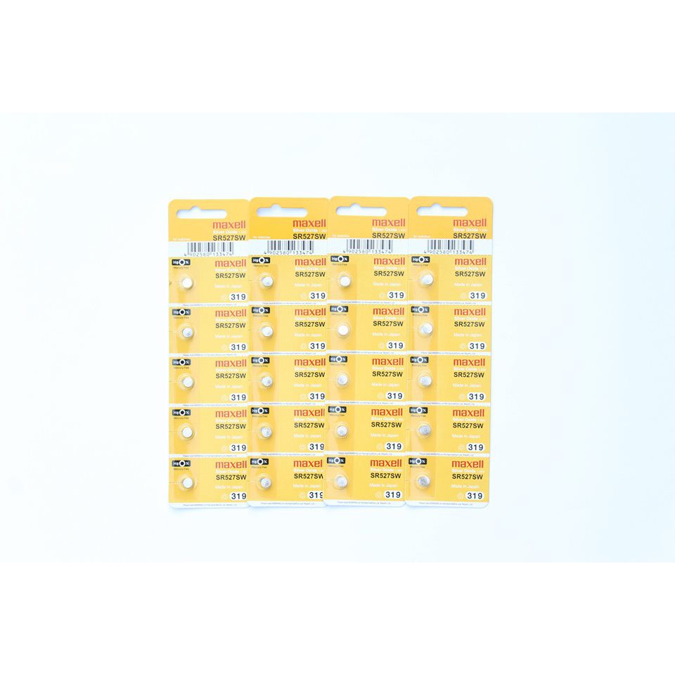 Original Baterai Batere battery Batrei Maxell 319 maxell Sr527sw 1pcs
