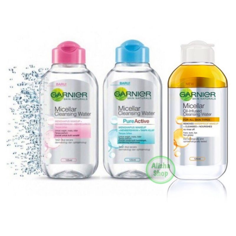 GARNIER MICELLAR WATER 125 Ml/50 Ml,BPOM