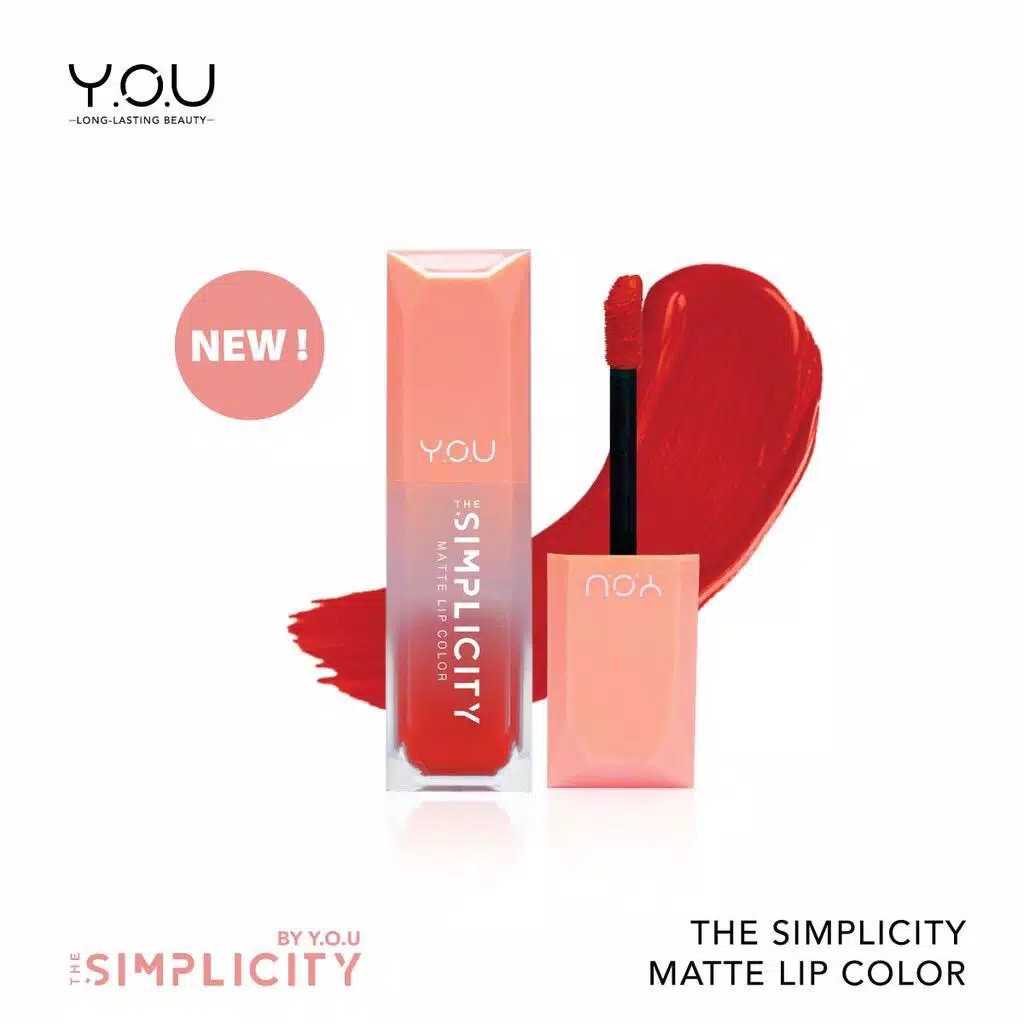 ORIGINAL LIPSTIK YOU SIMPLICITY MATTE/YOU MAKEUP/I LOVE IT LIPSTIK/LIPSTIK