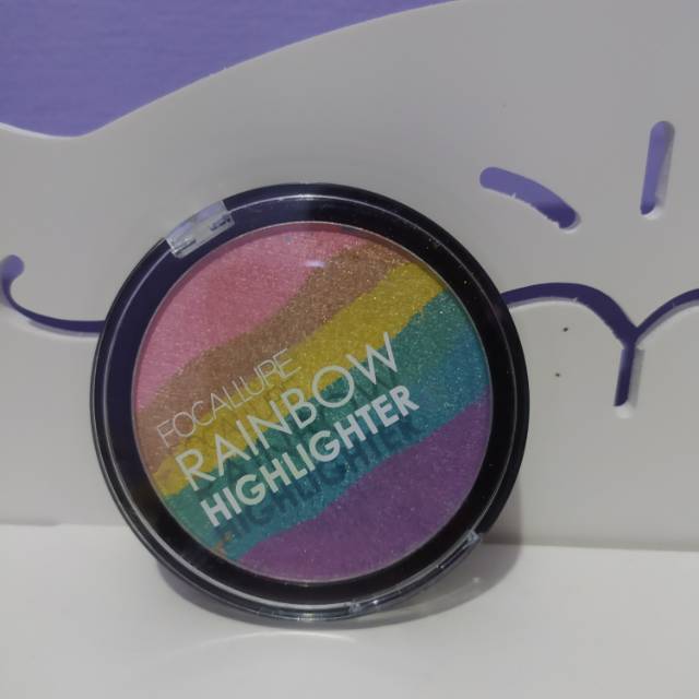 Focallure Rainbow Highlighter #01 (Preloved)