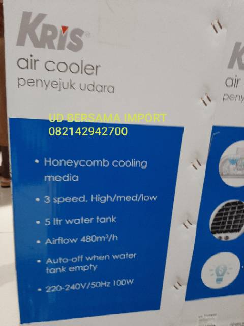 kris air cooler pendingin penyejuk ruangan low watt