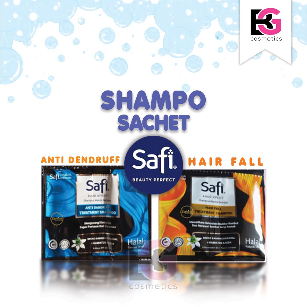 ⭐BAGUS⭐( SACHET ) Makarizo Hair Energy Shampoo 2in 1 / Safi Shampoo + Conditioner