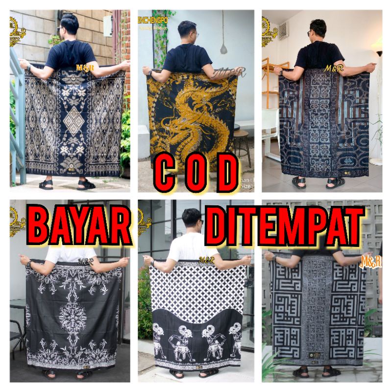 COD / SARUNG BATIK MOTIF SEMAR WAYANGAN / SARUNG MAHDA BAWAHAN MUSLIM PRIA