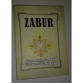 Jual Zabur - Kitab Zabur IndonesiaShopee Indonesia