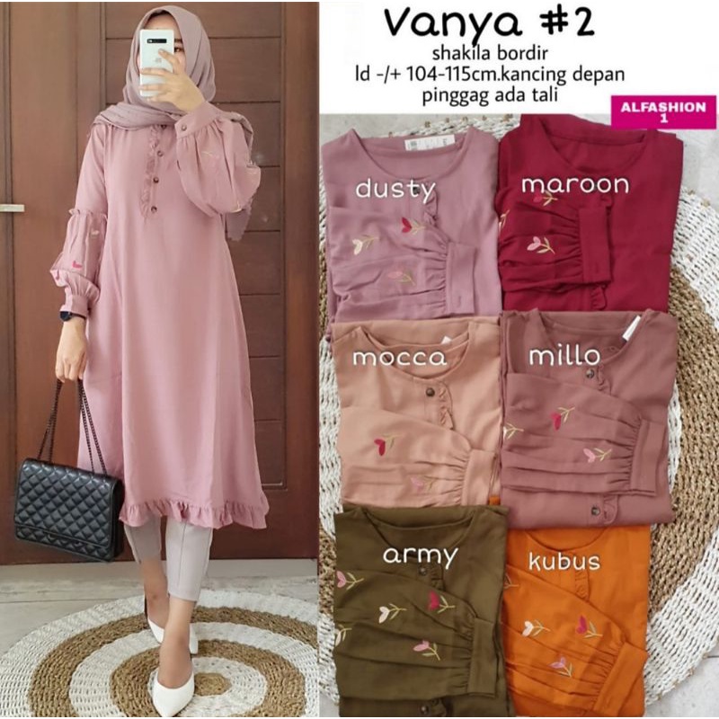 Tunik Terbaru Vanya'2 Al Fashion