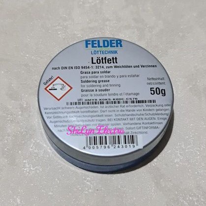 PASTA SOLDER LOTFETT 50GRM ORIGINAL