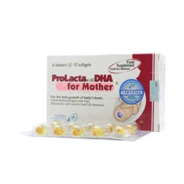 Prolacta With DHA for mother - strip - vitamin ibu hamil dan menyusui