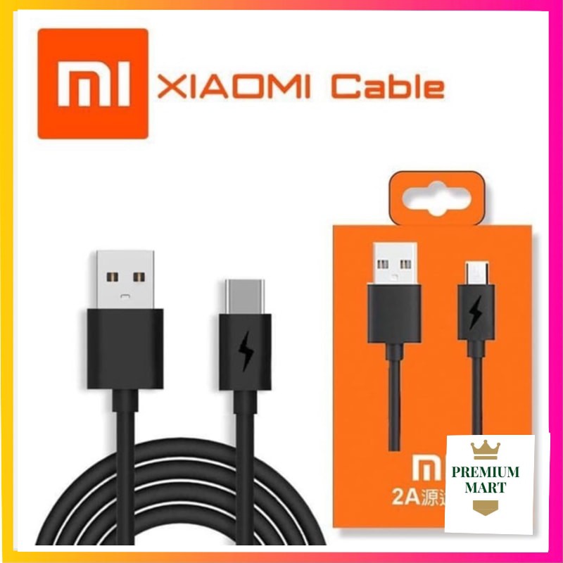 Kabel Xiaomi 2Ampere Micro Usb Original Support Fast Charging