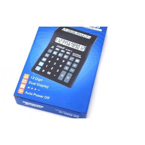 

Kalkulator 2 layar - Dual LCD Screen Calculator 12 Digits KK-8585-12