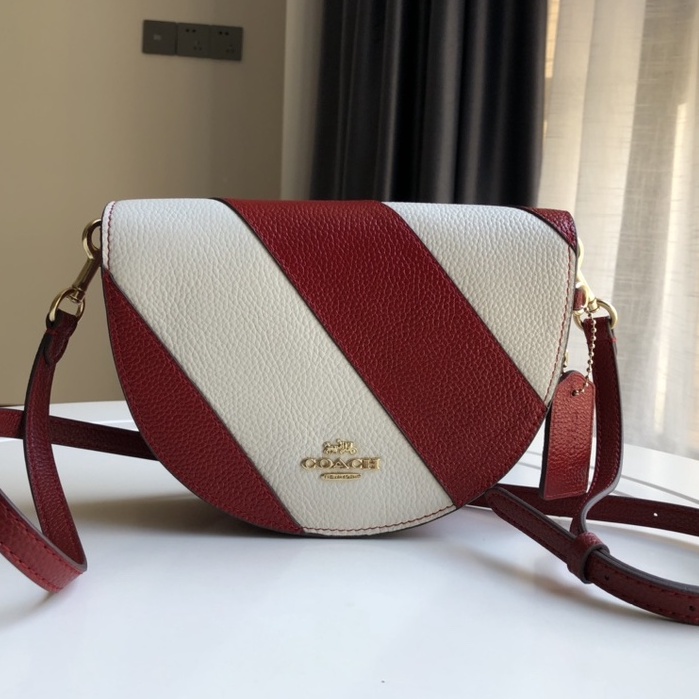 COACH 1432 new fashion original import female bag/tas bahu/tas selempang/half-moon bag/saddle bag