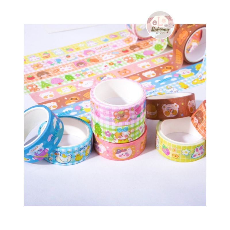 

Washi Tape lucu kreatif untuk dekorasi journal (K-000003)