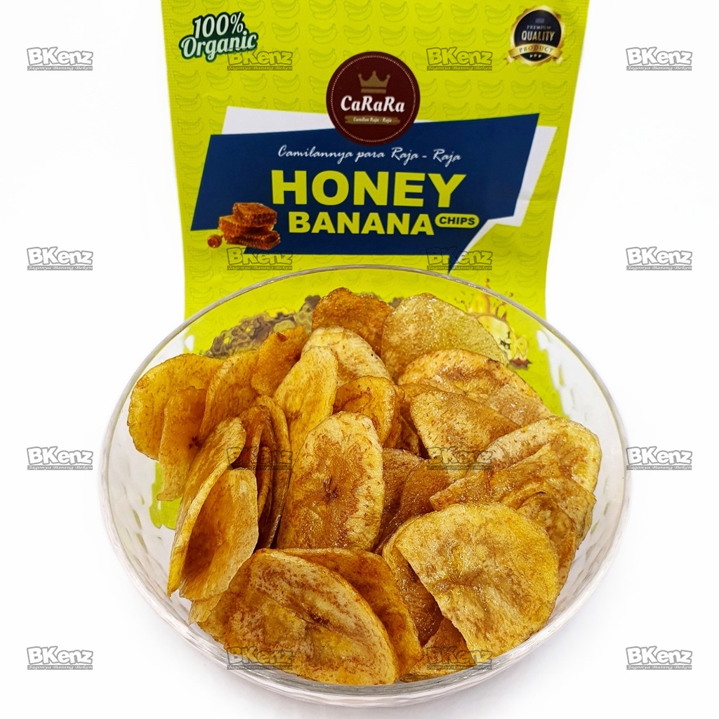 

Carara Honey Banana Chips Keripik Pisang Madu & Kripik Rambak Pisang