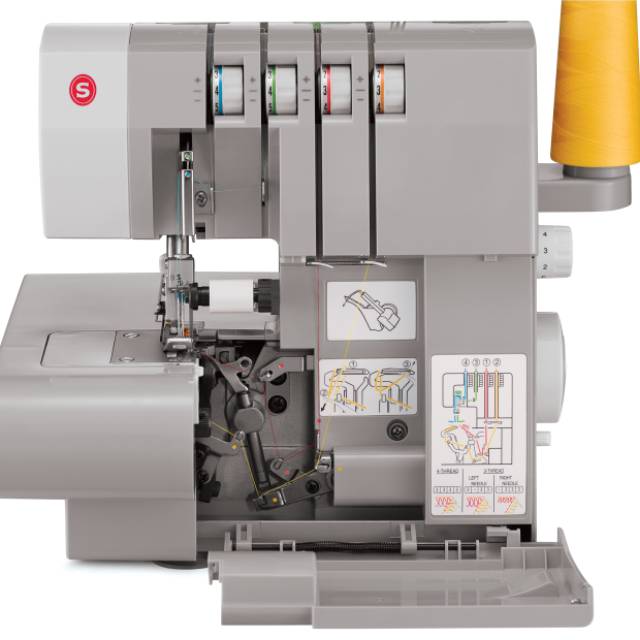 Mesin jahit obras neci singer 14HD854