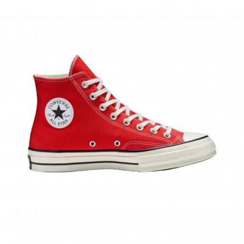 Converse Enamel Red high 70s egret