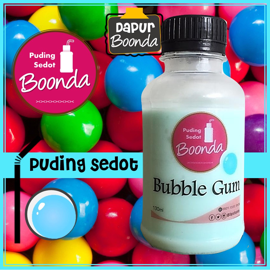 

Puding Silky Sedot BUBBLE GUM 125ml