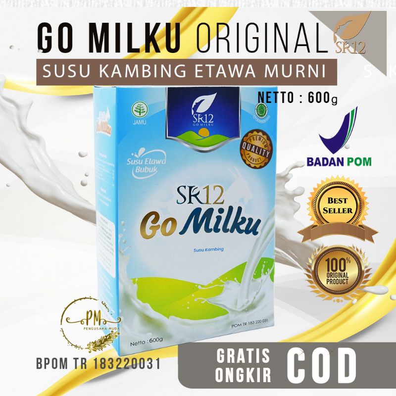 

SUSU KAMBING ETAWA BUBUK / GOMILKU SR12 / SUSU ETAWA sr12