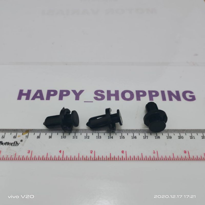 kancing klip bemper mobil honda ukuran besar atau pajang