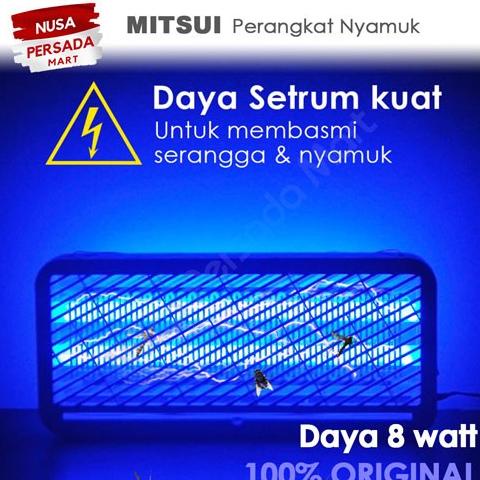 MITSUI - MIK 04 Perangkap Nyamuk Lalat Lampu LED Ultraviolet Elektrik