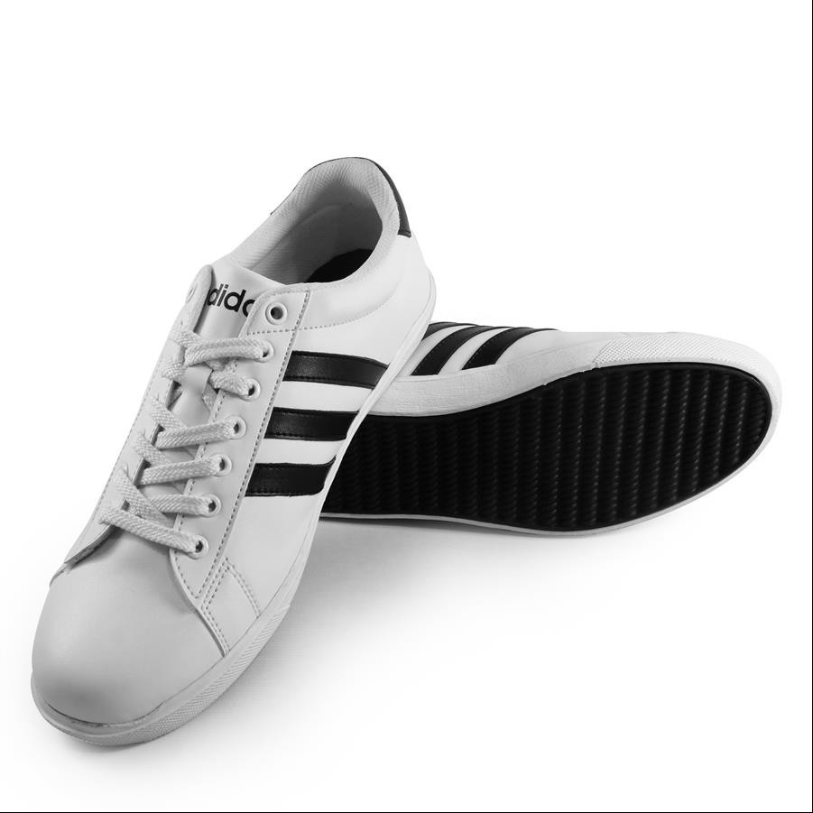 [ BISA COD ] DERBY | ADIDAS NEO | Sepatu Casual Santai Kasual Kerja Kuliah Sekolah Pria/Cowok/PUTIH