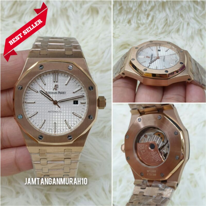 JAM TANGAN PRIA AP AUTOMATIC STAINLESS KUALITAS ORIGINAL