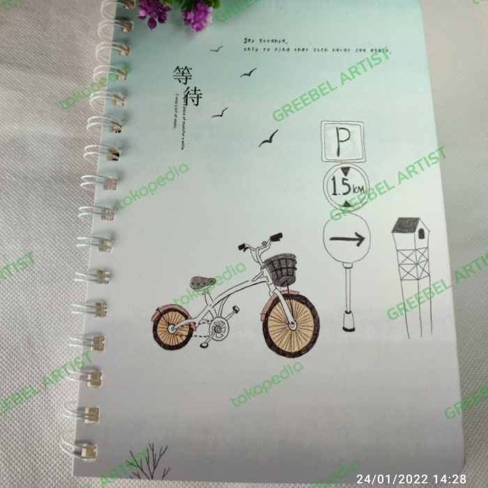 

Gaya Greebel Buku Tulis Spiral 80-828 Diskon