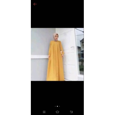 Miki maxi dress fashion muslim remaja wanita