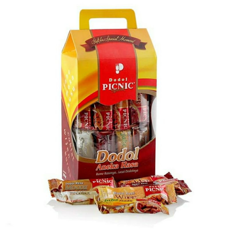 

Dodol Garut Picnic Aneka Rasa Special Gift 700 Gram