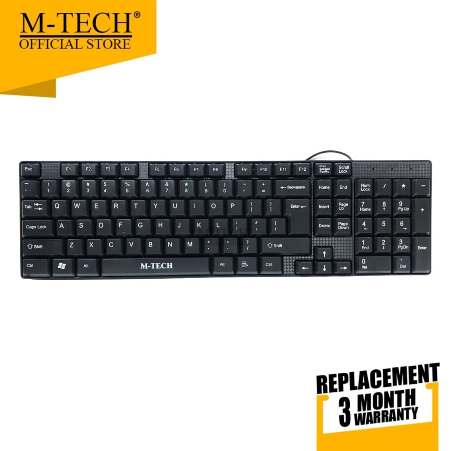 Keyboard USB M-tech STK-01  STK01 Standart