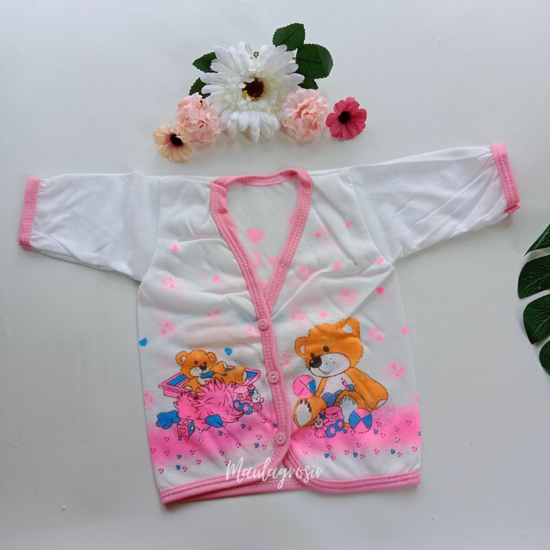 Lusinan 12 PCS Baju Bayi Lengan Panjang