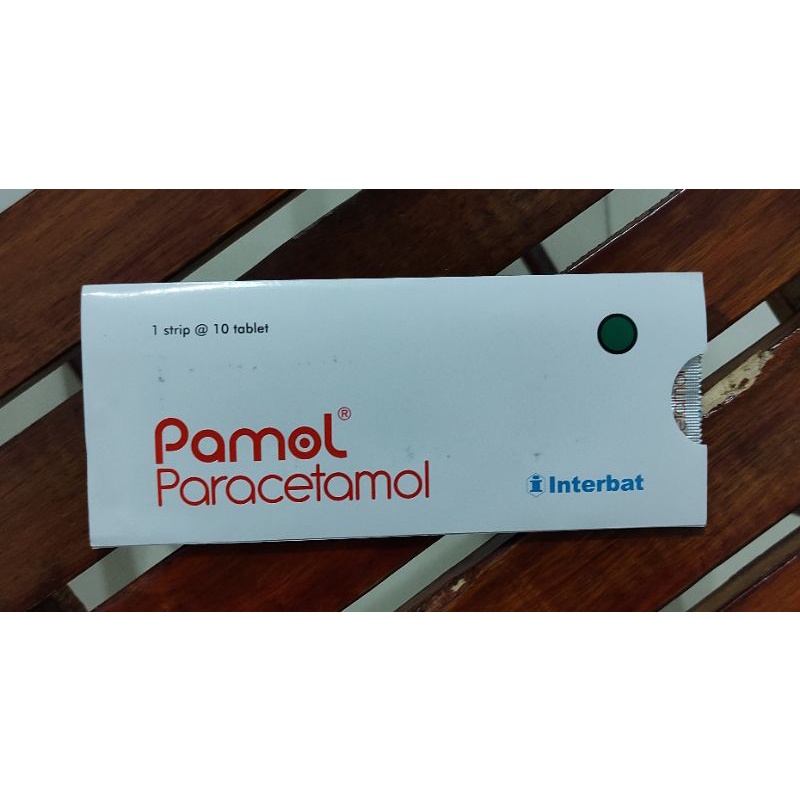 Pamol Paracetamol 500 Mg / Pereda Nyeri / Sakit Kepala / Demam / Sakit Gigi