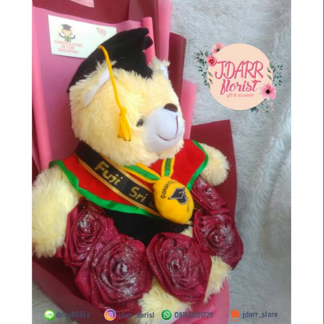 Bouket Bear Wisuda Exclusive