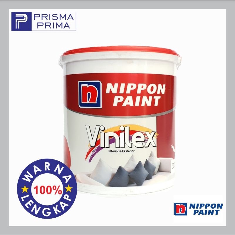 Jual VINILEX Cat Tembok Nippon Paint Galon 5 Kg | Shopee Indonesia