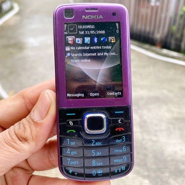 (TERJUAL) NOKIA 6220 HP JADUL SECOND ORIGINAL KLASIK KAMERA MUSIK HANDPHONE NOSTALGIA