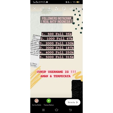 penambahan followers Instagram indonesia