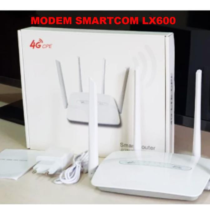 Wifi Wireless Router 4G Lte Cpe Smartcom Lx600 300Mbps Simcard Cisiimart