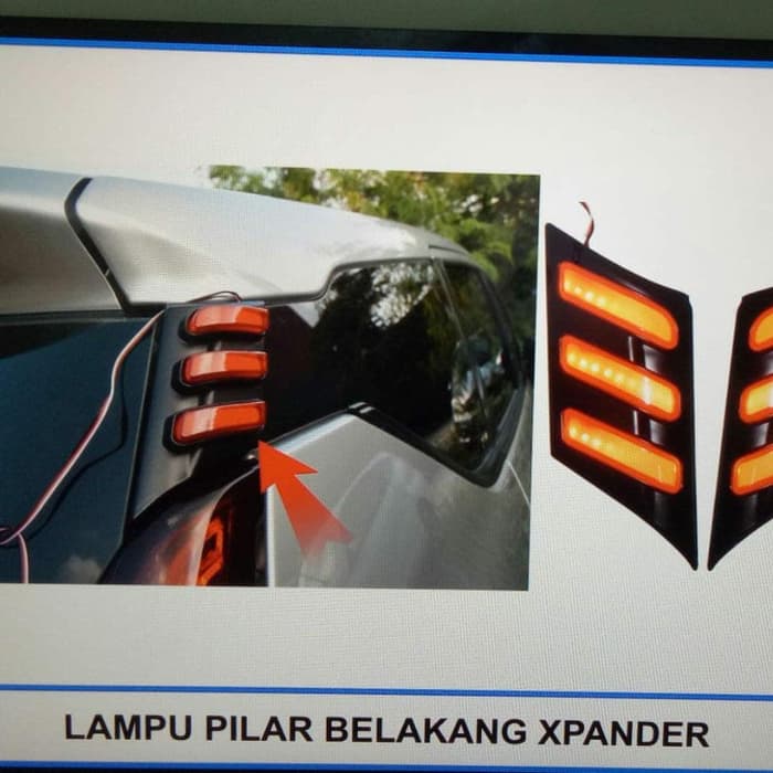 lampu belakang PINTU BAGASI ATAS Mitsubishi xpander 2017 2018 2019 2020 2021 ultimate Exceed sport