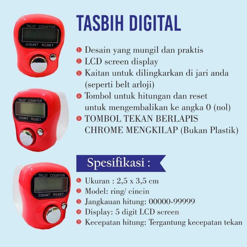 Tasbih Digital - Tasbih Digital Mini