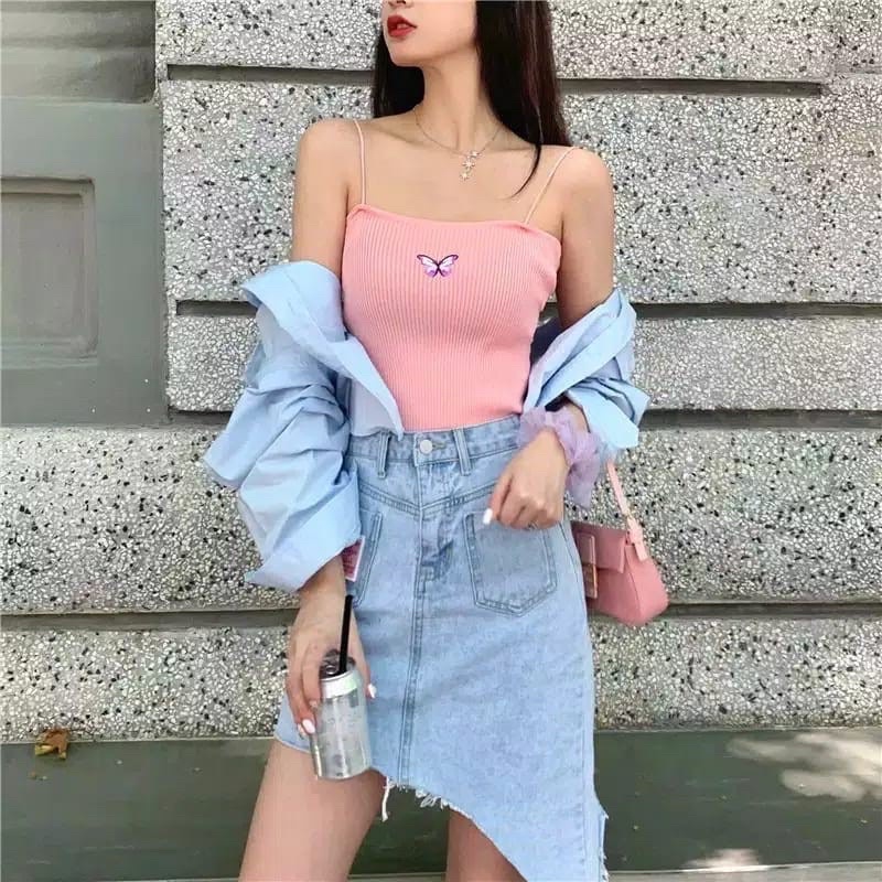 Tangtop Ovula Butterfly RIB (LD 90 P 50)