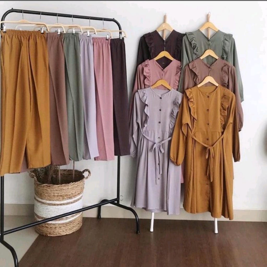 STELAN LONG JUMBO VANYA XXL || STELAN WANITA RAYON CRINKEL TERBARU || BEST SELLER || ARRAZAQU COLLECTION|| COD