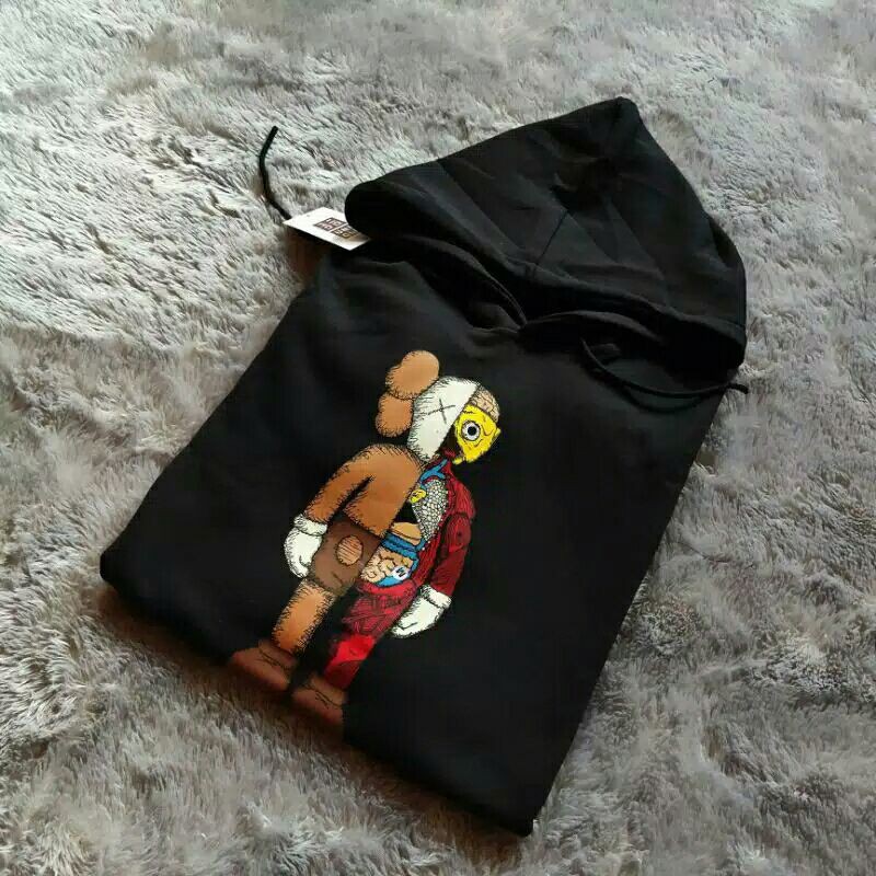 Sweater Hoodie Uniqlo Premium Full Tag & Label