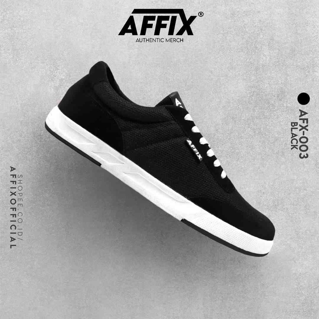 AFFIX AUTHENTIC | Sepatu Sneakers Pria Terbaru | Sepatu Sneaker Casual Brand Lokal Original Murah Be