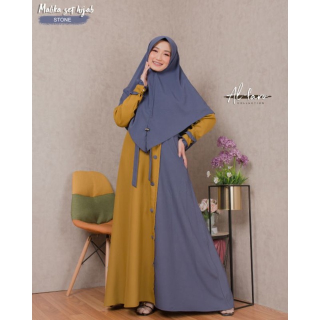 MALIKA SET HIJAB ORI By AL-FARO