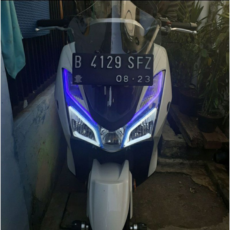 Lampu alis DRL flexible AES original nmax aerox lexi vario dll