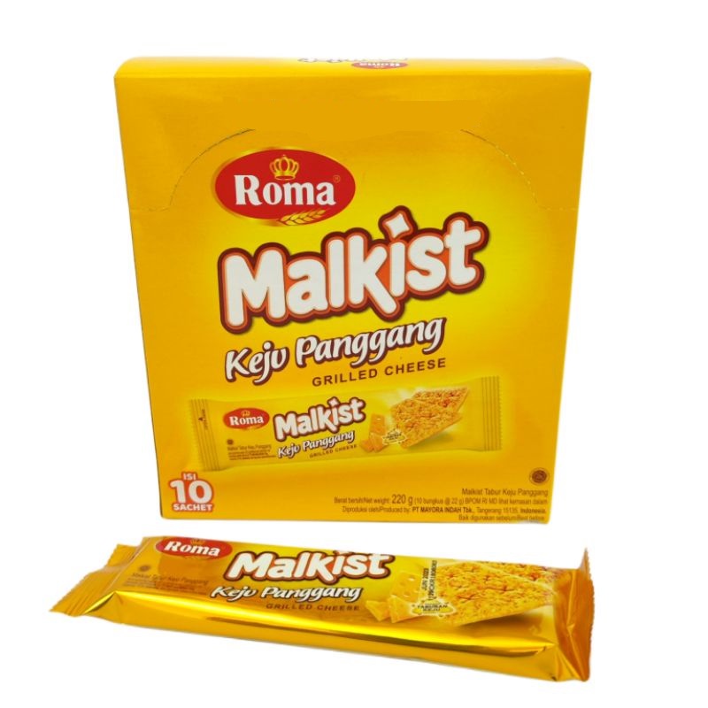 

ROMA MALKIST KEJU PANGGANG 22 gr - PACK