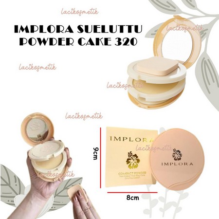 ✨LACIKOSME✨ IMPLORA SELUTTU POWDER / CAKE TWO WAY CAKE / COMPACT POWDER 2 IN 1 - SELLUTU TWC IMPLORA