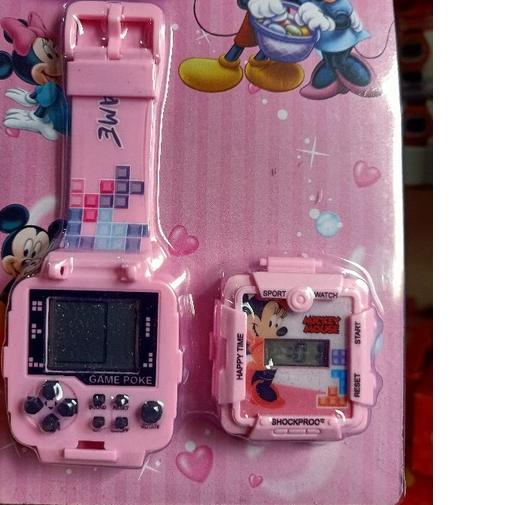 ➫ Jam Tangan Anak Anak GAME TETRIS/Bisa Main Game ➻