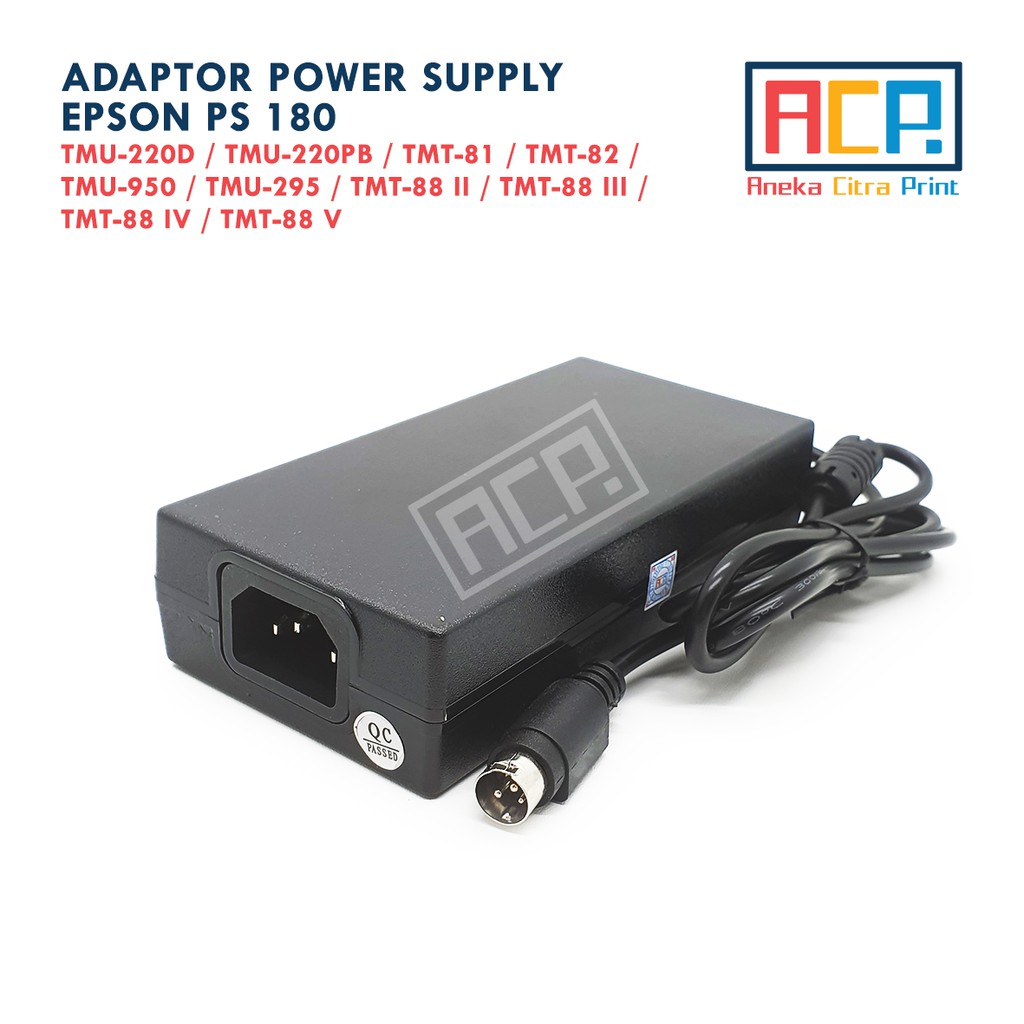 Adaptor Power Supply Epson TMU220 PS 180 / TM U220 PS180 - New Original